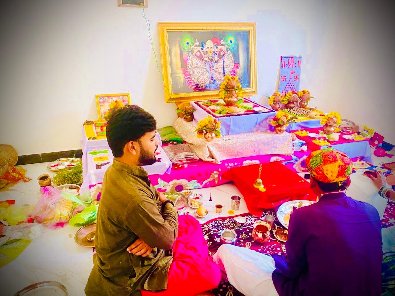 Puja ceremony 1